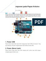 Mengenal Komponen pada Papan Arduino UNO