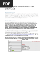 SMC Dialog Plus Conversion To Another SMC 8 - 22 - 2014