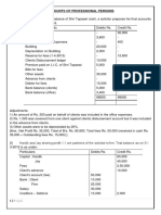 FM - 1 - Accounts of Professional Persons