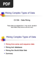 6 1 Mining Complex Data