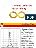 Topic 1.5 Inifinite Limits & Limits at Infinity