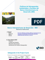 1_ OP 703 - Salvaguarda Ambiental y Social - Gestióin Del Proyecto BID