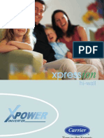 Carrier XPower Expression HWS ND P0 Series