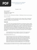 Letter To OMB From GAO On Ukraine Assistance