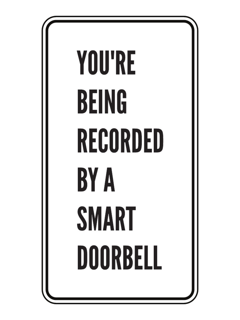 Doorbell Sign 1 | PDF