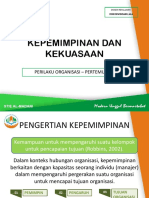 KEPEMIMPINAN DAN KEKUASAAN