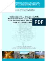 Estimación del TMDA mediante conteos esporádicos