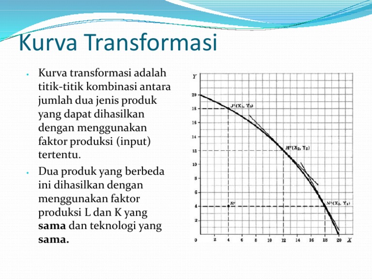 Kurva Transformasi Produksi Efisien | PDF