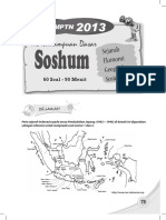 SBMPTN - 2013 Soshum-1