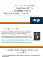 La imagen de la limitación de lo bueno: el modelo antropológico de George Foster sobre la sociedad campesina de Tzintzuntzan