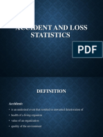 Accident and Loss Statistics Group E