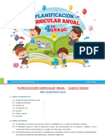 Planificación Curricular Anual 2019 - Editora Quipus Perú