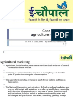 Case Study On Agriculture Marketing: To: Prof. S. Kulkarni By: Pranjali Ghanekar D-10