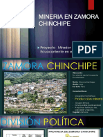 Mineria en Zamora Chinchipe