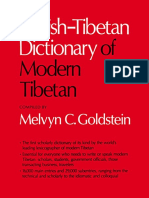 Goldstein Ngawangthondup Narkyid English Tibetan Dictionary of Modern Tibetan PDF