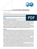 Formation Damage Due To Iron Precipation in Carbonate Rocks PDF