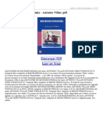 Descargar Microeconomía Antonio Villar PDF
