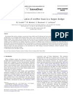 (Decentralized Estimation of Overflow Losses in A Hopper Dredger) PDF
