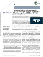 Design of CO2 Sorbents Using Functionalized