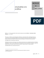 De La Accion Comunicativa A La Sociedad PDF