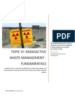 Radioactive Waste Management Fundamentals PDF