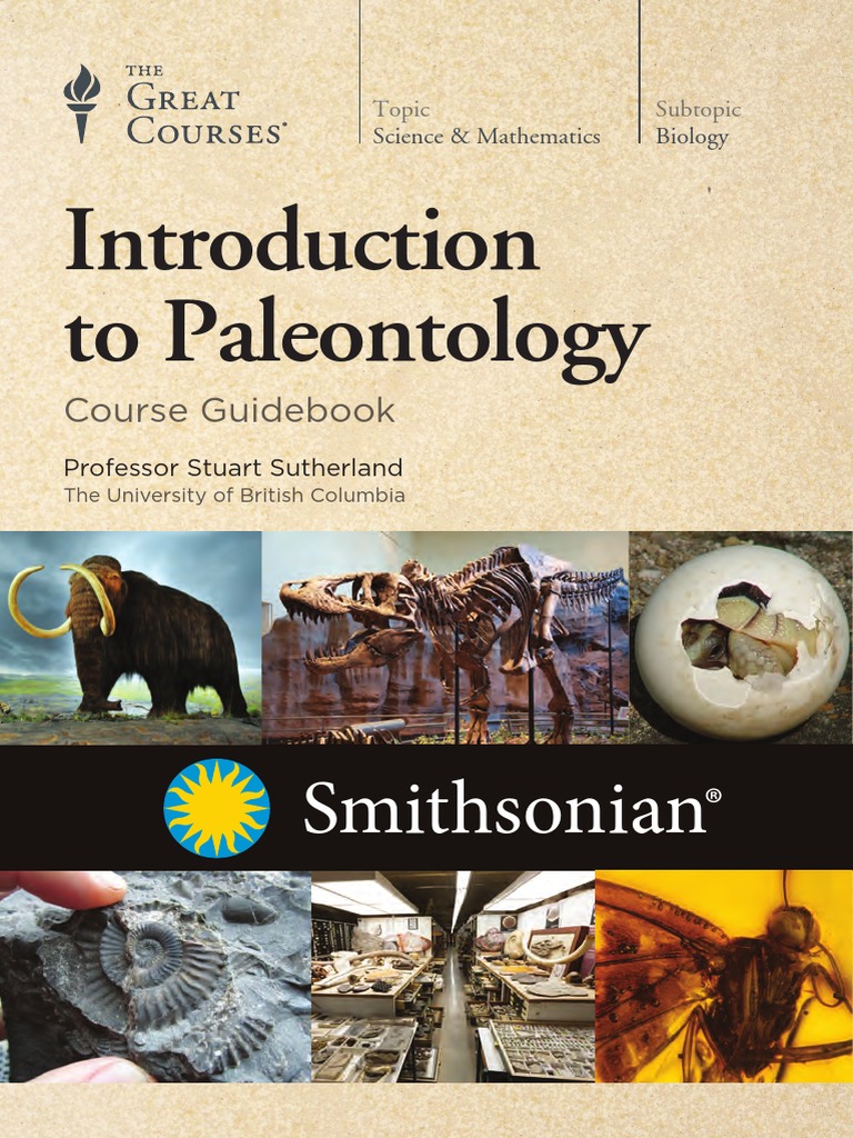 Introduction To Paleontology PDF PDF Paleontology Fossil