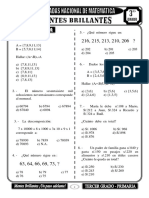 Olimpiadas de Matemática Tercero de Primaria