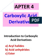 Chapter 4 Carboxylic Acid Derivatives CHM301