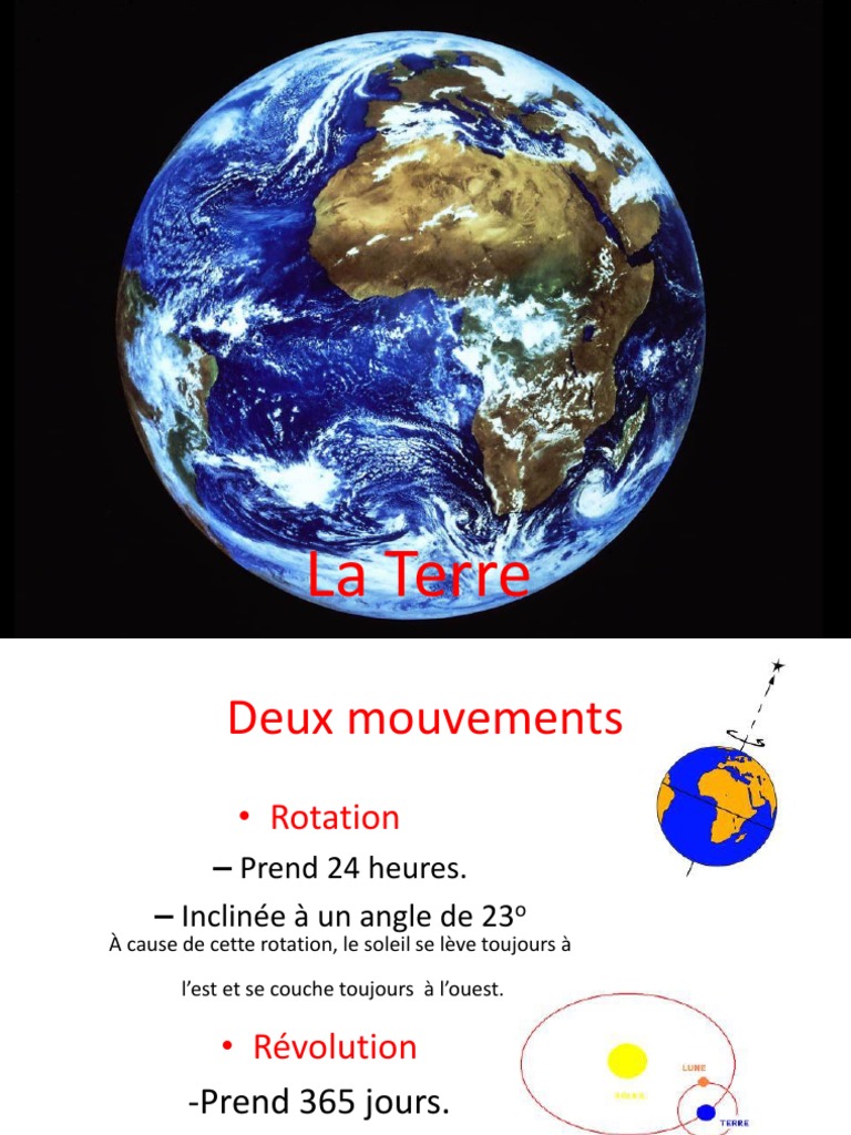 Mouvements de la Terre et leurs effets | PDF | Terre | Climat