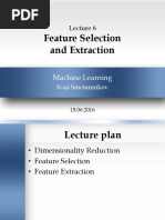 Lec 06 Feature Selection and Extraction