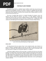 Chemical Corps Historical Studies Number 5 Mechanized Flame Thrower Operations In World War Ii Tanks Military Technology