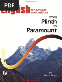 English Plinth To Paramount by Neetu Singh - PDF SSC CGL UPSC - IAS