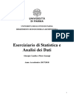 Eserciziario Statistica 11 - 07 - 18 PDF