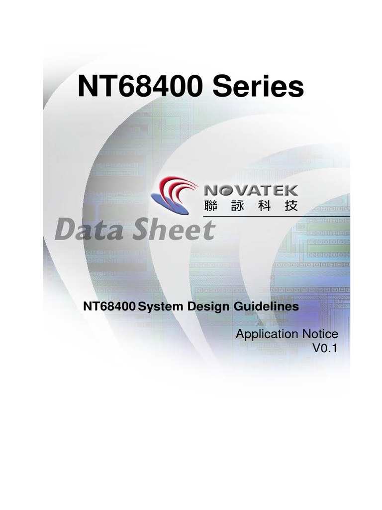 Novatek MCU | PDF | Printed Circuit Board | Hdmi