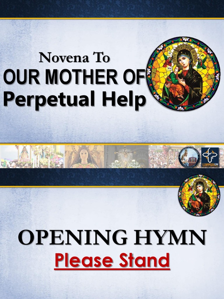 Novena to Our Mother of Perpetual Help | PDF | Prayer | Consecration