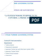 Definition of Governing: "A System Whose Purpose Is To Control A Prime Mover"
