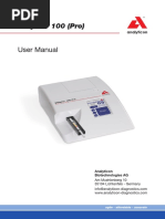 Afinion™ AS100 Analyzer: User Manual | PDF | Electrical Connector ...