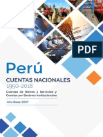 Perú Cuentas Nacionales 1950-2018 PDF