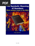 Biblical Numerology and Its Significance | PDF | Trinity | Holy Of Holies