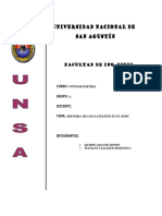 Historia y Procesos de Los Satélites en El Perú