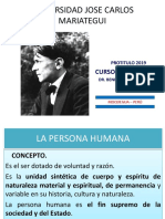 Conceptos de Persona Humana y Juridica