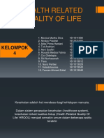 Kel 4 - PPT - Health Related Quality of Life