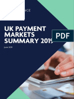 UK Finance UK Payment Markets Report 2019 SUMMARY