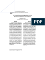 Dialnet LaHermeneuticaFenomenologicaDesdeAmerica 4231315 PDF