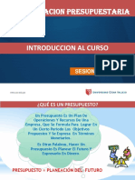 Sesion 01 El Sistema Presupuestario Como Herramienta de Gestion y Control