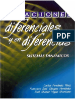 Ecuaciones Diferenciales y en Diferencias - Carlos Pérez & Francisco Hernández & José Montaner PDF