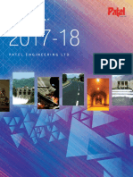 7954Patel Engineerinng Limited 69th Annual Report F.Y.2017 18