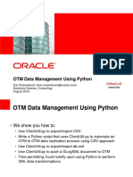 C12U 22C Rosenbloom Eric Automating OTM Data Management Processes