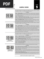 SOF Sample Paper Class 9