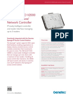 EN Genetec HID Global VertX EVO V2000 Specifications Sheet PDF